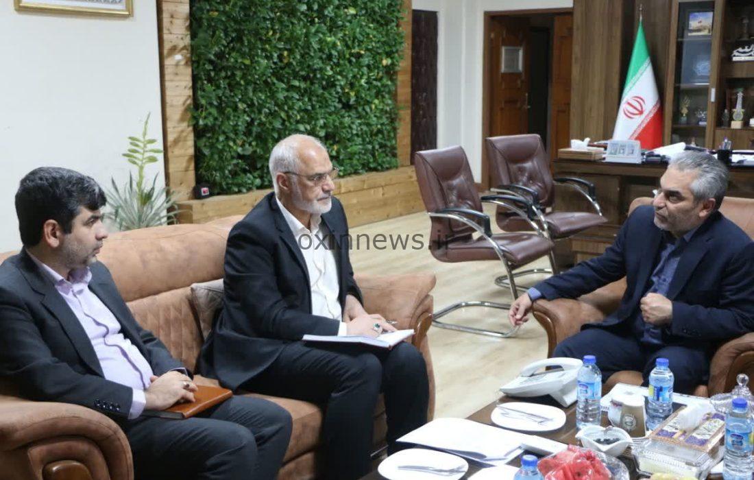 نشست مدیرعامل شرکت نفت و گاز اروندان با استاندار خوزستان برگزار شد