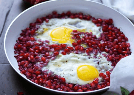 طرز تهیه املت انار