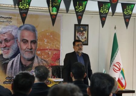 برگزاری آیین بزرگداشت سردار شهید حاج قاسم سلیمانی در شرکت نفت و گاز اروندان