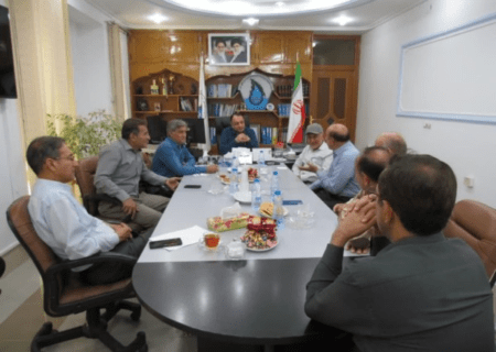 نشست نمایندگان کشاورزان در شبکه های آبیاری شمال خوزستان