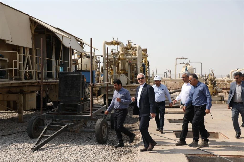 راه‌اندازی واحد تفکیک‌گر سیار نفت در آزادگان جنوبی با هدف احیای چاه‌های کم‌فشار