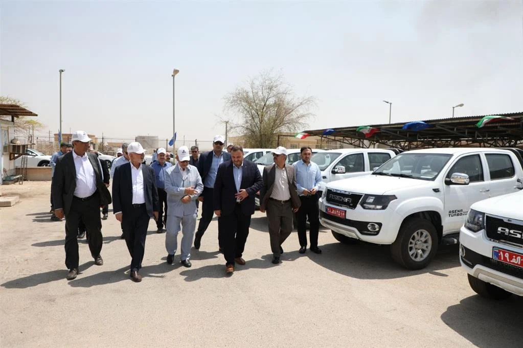 ۳۰ دستگاه خودروی ملکی شرکت نفت و گاز اروندان به بهره‌برداری رسید