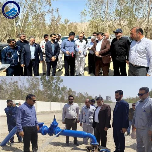 افزایش ۶ برابری ظرفیت تولید آبرسانی با افتتاح چاه در گلگیر مسجدسلیمان