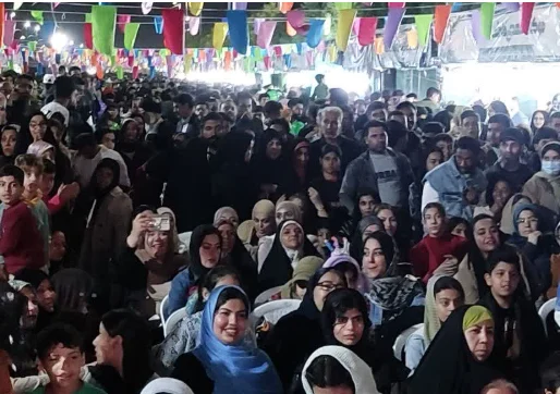 مهمانی کیلومتری خرمشهر در نیمه شعبان؛ نمایش همبستگی و نشاط اجتماعی