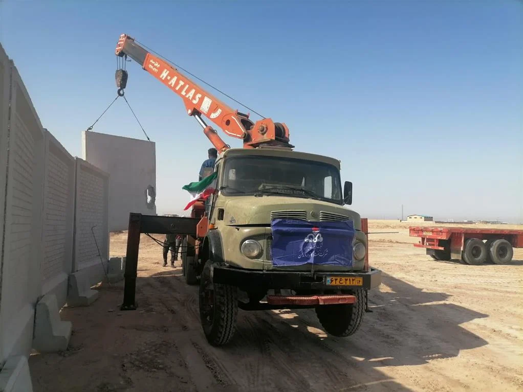 آماده‌سازی مرز شلمچه برای اربعین با همت شرکت نفت و گاز اروندان